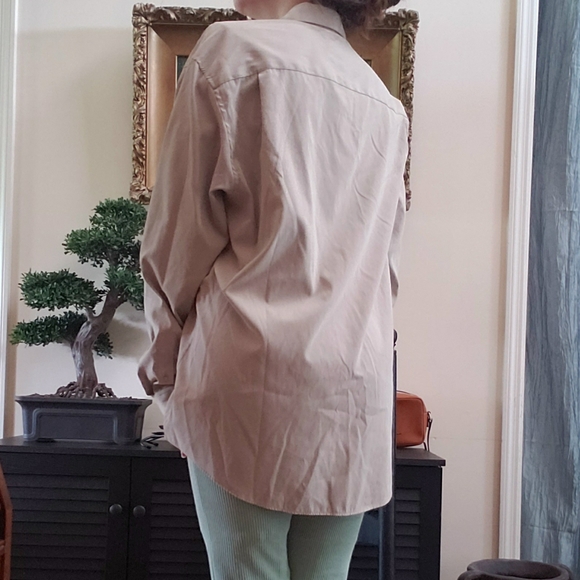 Oversized Stripe Button Up - Picture 3 of 4